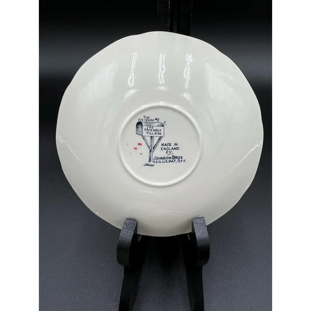 Johnson Brothers Friendly Village Teacup Set - The Ice House English China